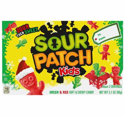 DULCE SOUR PATCH KIDS NAVIDAD 88 GR.