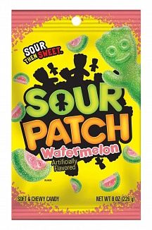 DULCE SOUR PATCH KIDS WATERMELON 226 GR.