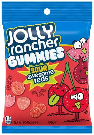 GOMITAS JOLLY RANCHER SOURS AWESONE REDS 184 GR.