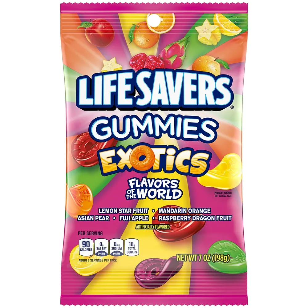 GOMITAS LIFE SAVERS EXOTIC 198 GR.