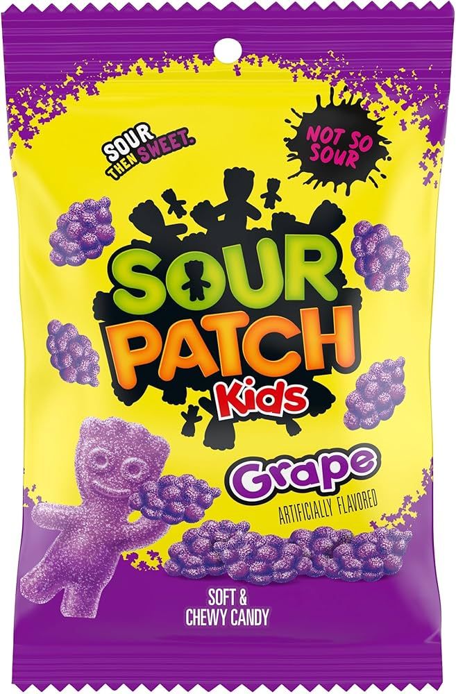 GOMITAS SOUR PATCH KIDS GRAPE 227 GR.