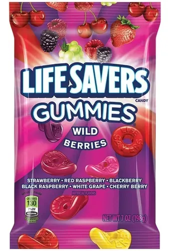 GOMITAS LIFE SAVERS WILD BERRIES 198 GR.