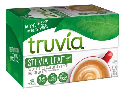 STEVIA TRUVIA LEAF C/40 PZAS 80 GR.