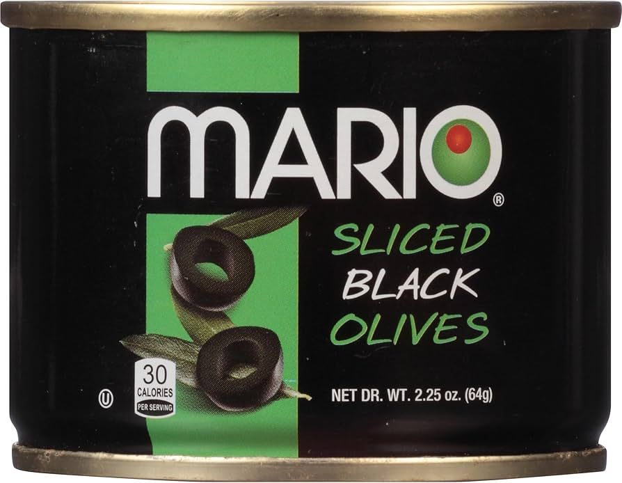 ACEITUNA MARIO NEGRA REBANADA 64 GR.