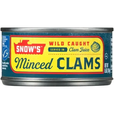 ALMEJA SNOWS MINCED 184 GR.