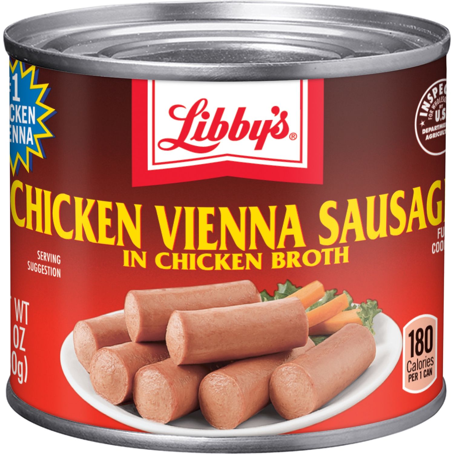 SALCHICHA VIENNA LIBBYS CHIKEN 130 GR.
