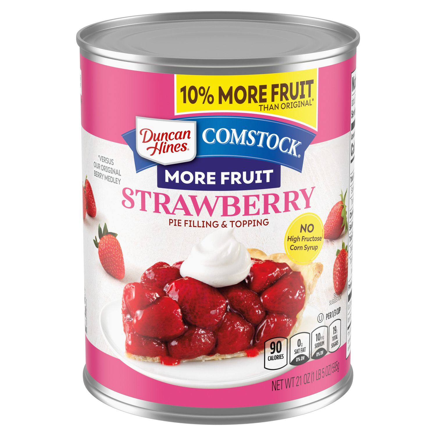 RELLENO DUNCAN HINES STRAWBERRY MORE FRUIT FILLING 595 GR.