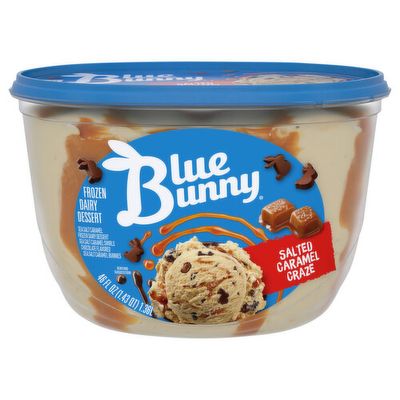 NIEVE BLUE BUNNY DOUBLE SALTED CARAMEL 1.41 LTS