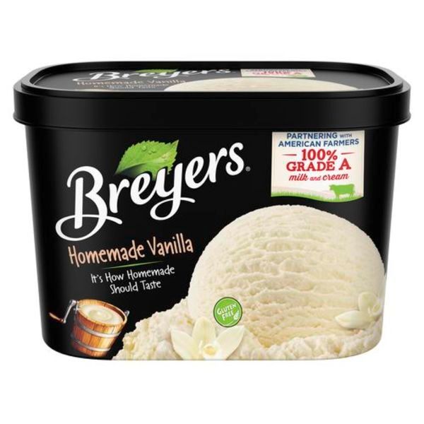 NIEVE BREYERS HOME MADE VANILLA 1.41 LTS