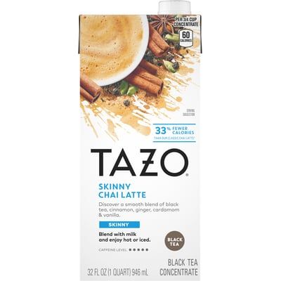 BEBIDA CHAI TAZO SKINNY LATTE 946 ML.
