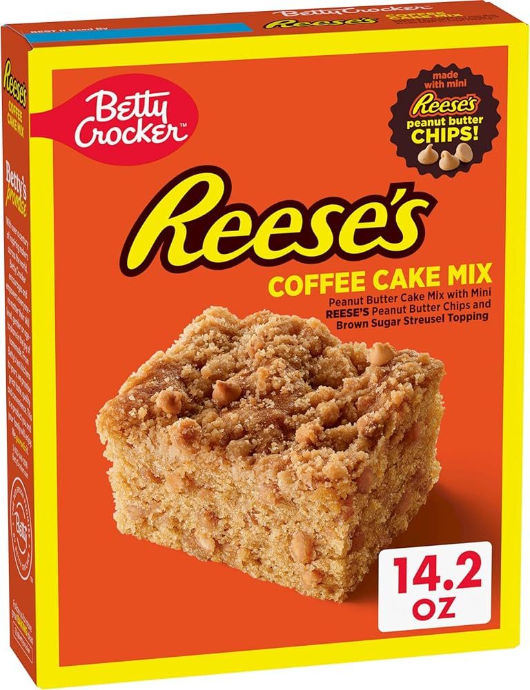 HARINA BETTY CROCKER REESES COFFEE CAKE MIX 402 GR.