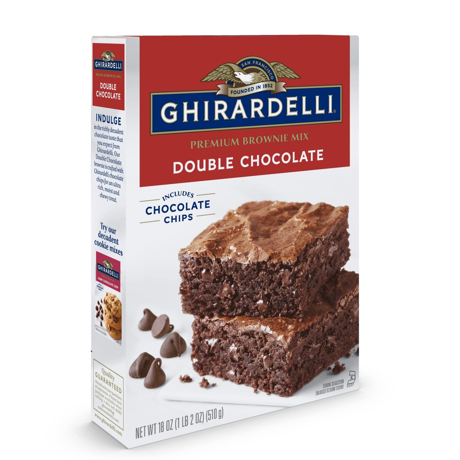 HARINA GHIRARDELLI DOUBLE CHOCOLATE 510 GR.