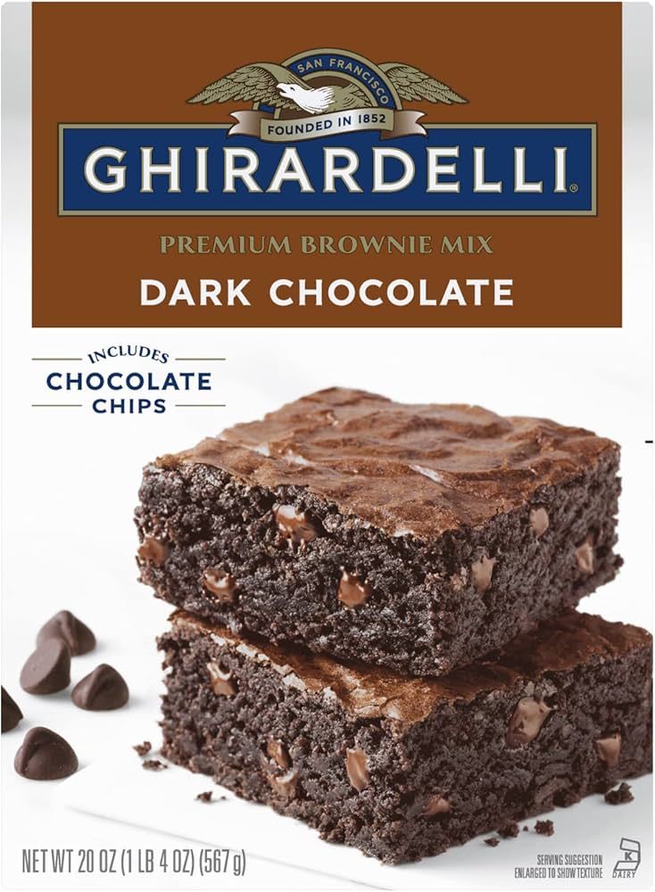 HARINA GHIRARDELLI DARK CHOCOLATE 567 GR.