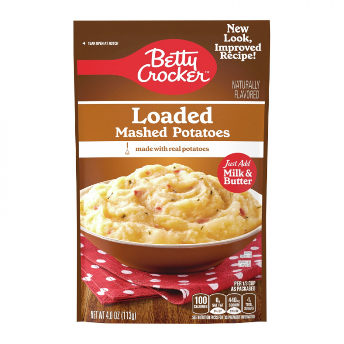 PURE DE PAPA BETTY CROCKER FOUR LOADED 113 GR