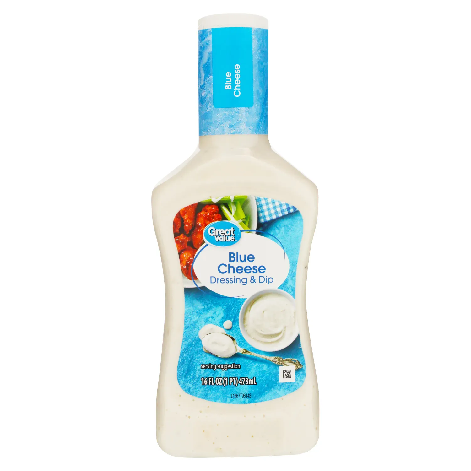 ADEREZO GREAT VALUE BLUE CHEESE 473 ML