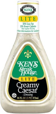 ADEREZO KENS STEAK HOUSE LITE CREAMY CAESAR 473 ML