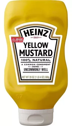 MOSTAZA HEINZ YELLOW 566 GR.