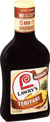 SALSA TERIYAKILAWRYS MARINADE 354 ML.