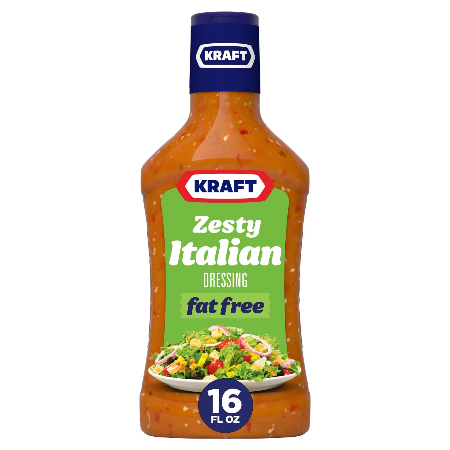 VINAGRETA KRAFT ZESTY ITALIAN FAT FREE 473 ML
