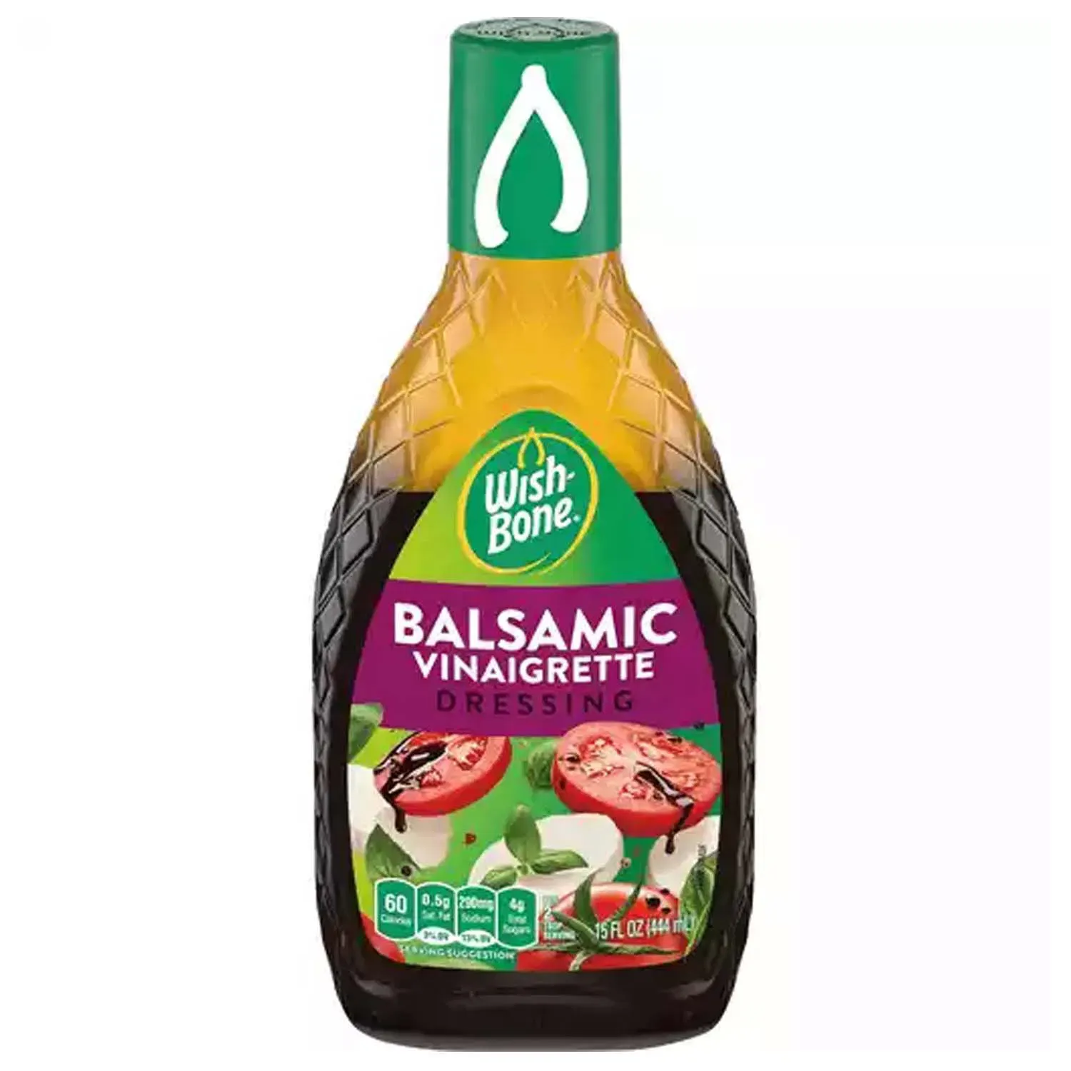 VINAGRETA WISH BONE BALSAMIC 444 ML.