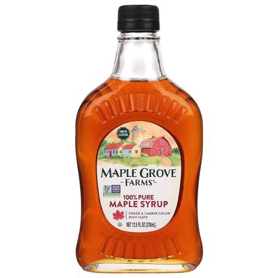 SYRUP MAPLE GROVE FARMS 100% PURE 370 ML.