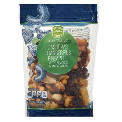 ALMENDRA SOUTHERN RELAX TRAIL MIX CASHEWS PINEAPLE 425 GR.