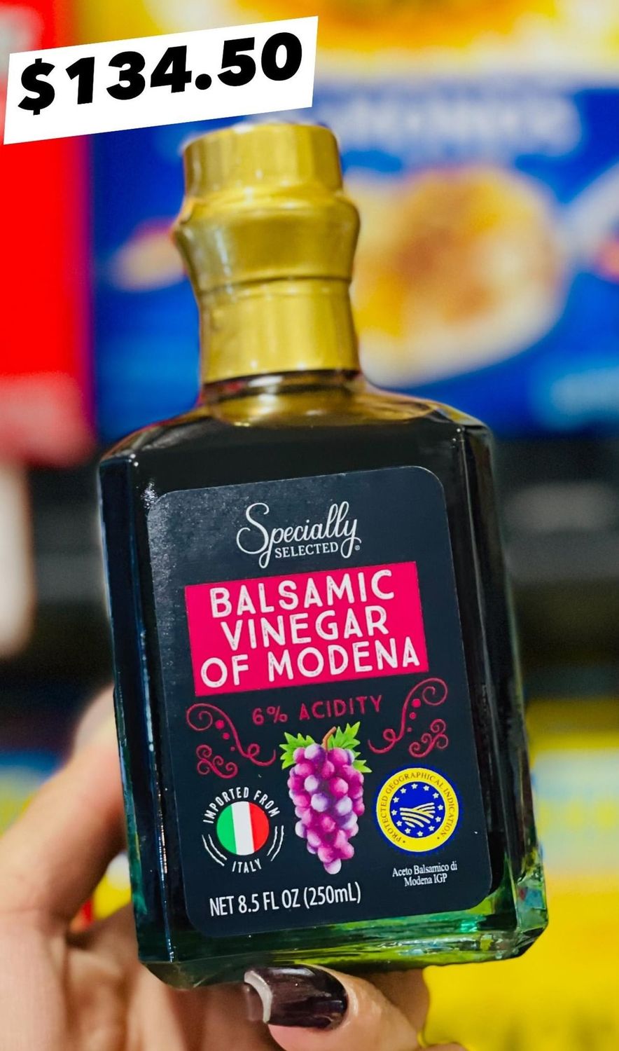 VINAGRE BALSAMICO DE MODENA SPECIALLY 250 ML.
