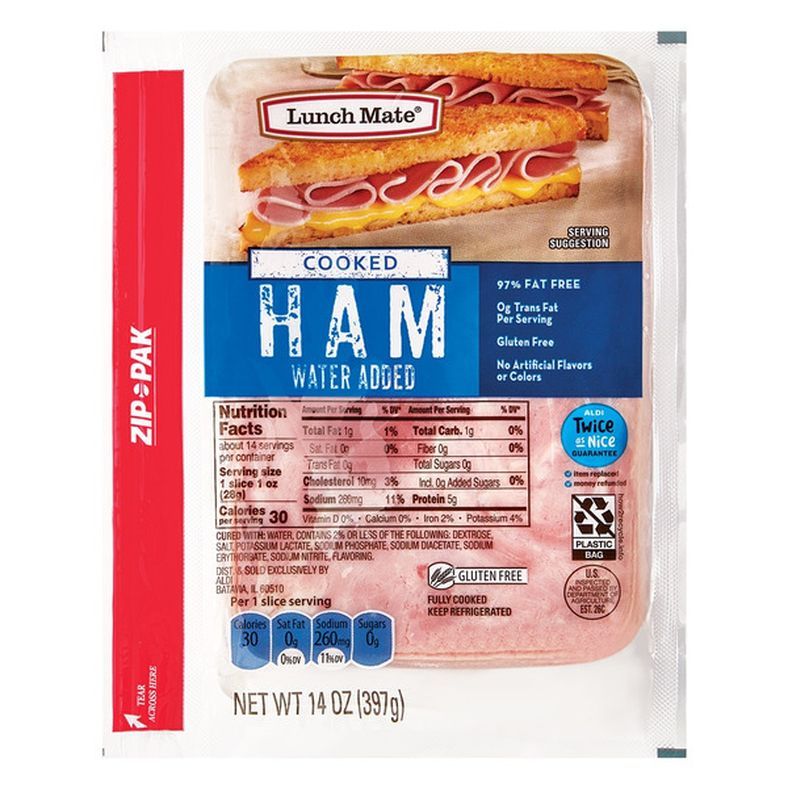 JAMON LUNCH MATE COOKED 397 GR.