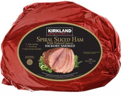 JAMON KIRKLAND SPIRAL REBANADO 4.5 KG APROX