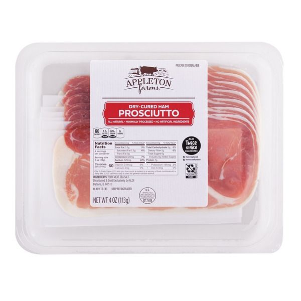 PROSCIUTTO APPLETON FARMS 113 GR.