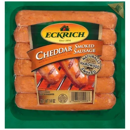 SALCHICHA ECKRICH CHEDDAR SMOKED 397 GR.