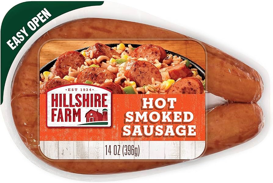 SALCHICHA HILLSHIRE FARM HOT SMOKED 396 GR