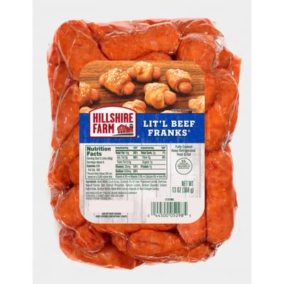 SALCHICHA HILLSHIRE FARM MINI LIT&#39;L BEEF 368 GR.