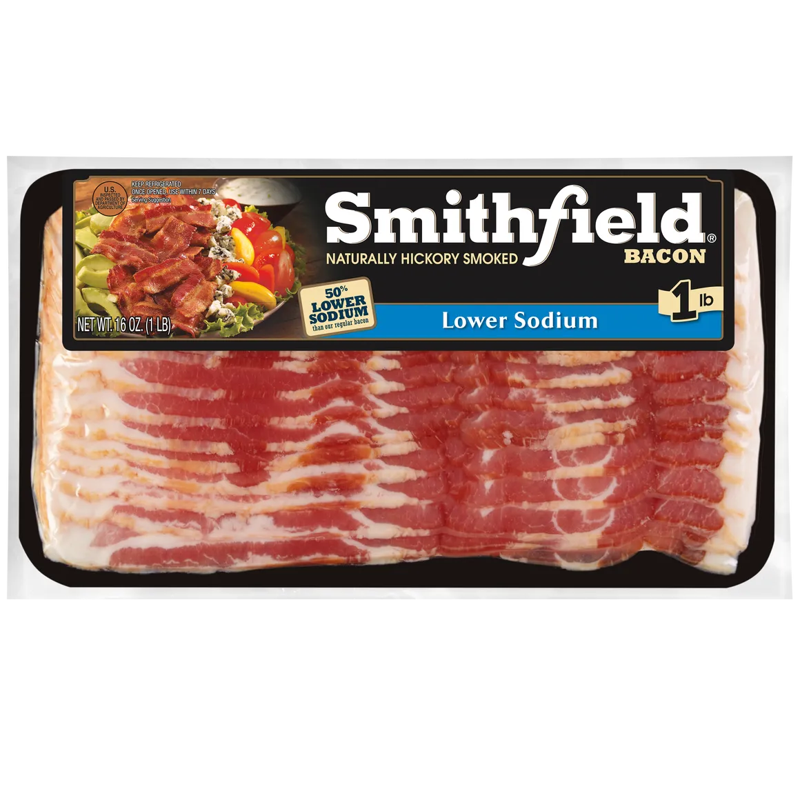 TOCINO SMITHYFIELD LOWER SODIUM 454 GR.