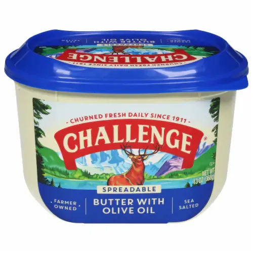 MANTEQUILLA CHALLENGE SEA SALTED OLIVE OIL 368 GR.