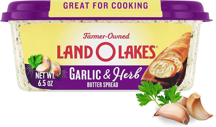 MANTEQUILLA LAND O LAKES GARLIC &amp; HERBS 184 GR