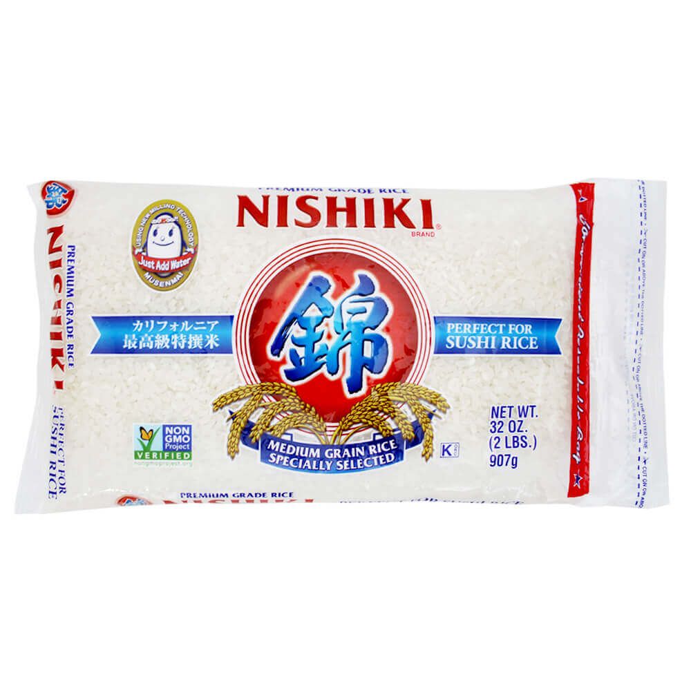ARROZ NISHIKI P/SUSHI 907 GR.