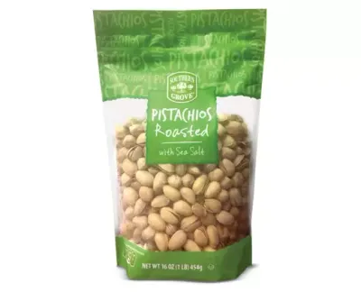 PISTACHIOS SOUTHERN GROVE ROASTED UNSALTED 454 GR.