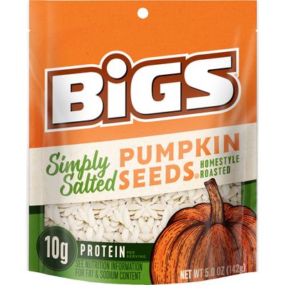 SEMILLAS BIGS PUMPKIN SIMPLY SALTED 142 GR.