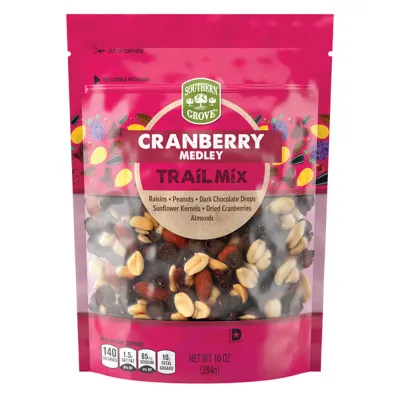 TRAIL MIX SOUTHERN GROVE CRANBERRY MEDLEY 284 GR.
