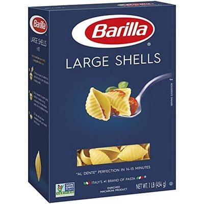 PASTA BARILLA LARGE SELLS 454 GR