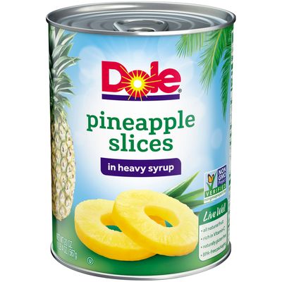 PINA DOLE SLICED IN HEAVY SYRUP 567 GR