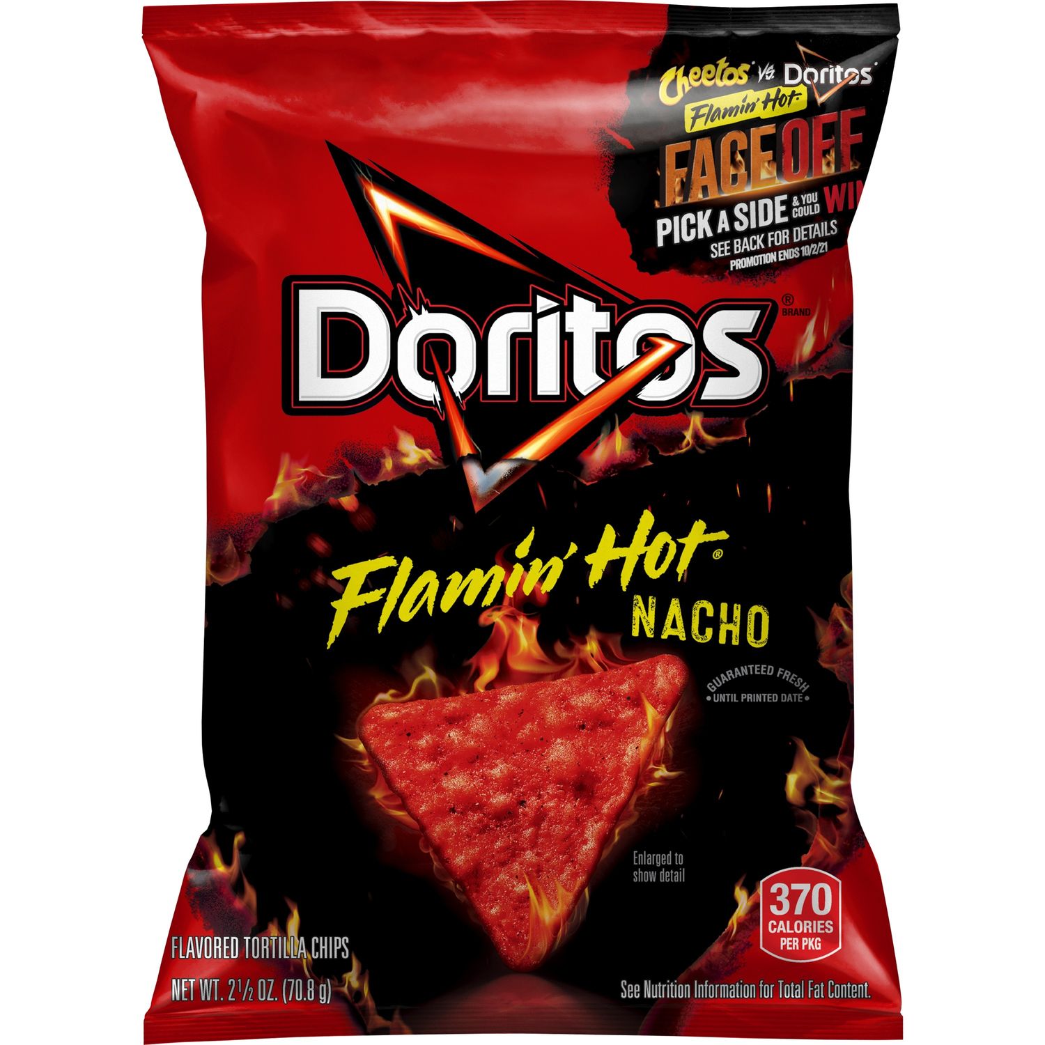 DORITOS FLAMIN HOT NACHO 70.8 GR.