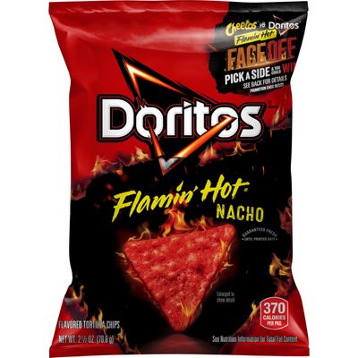 DORITOS FLAMIN HOT NACHO 70.8 GR.