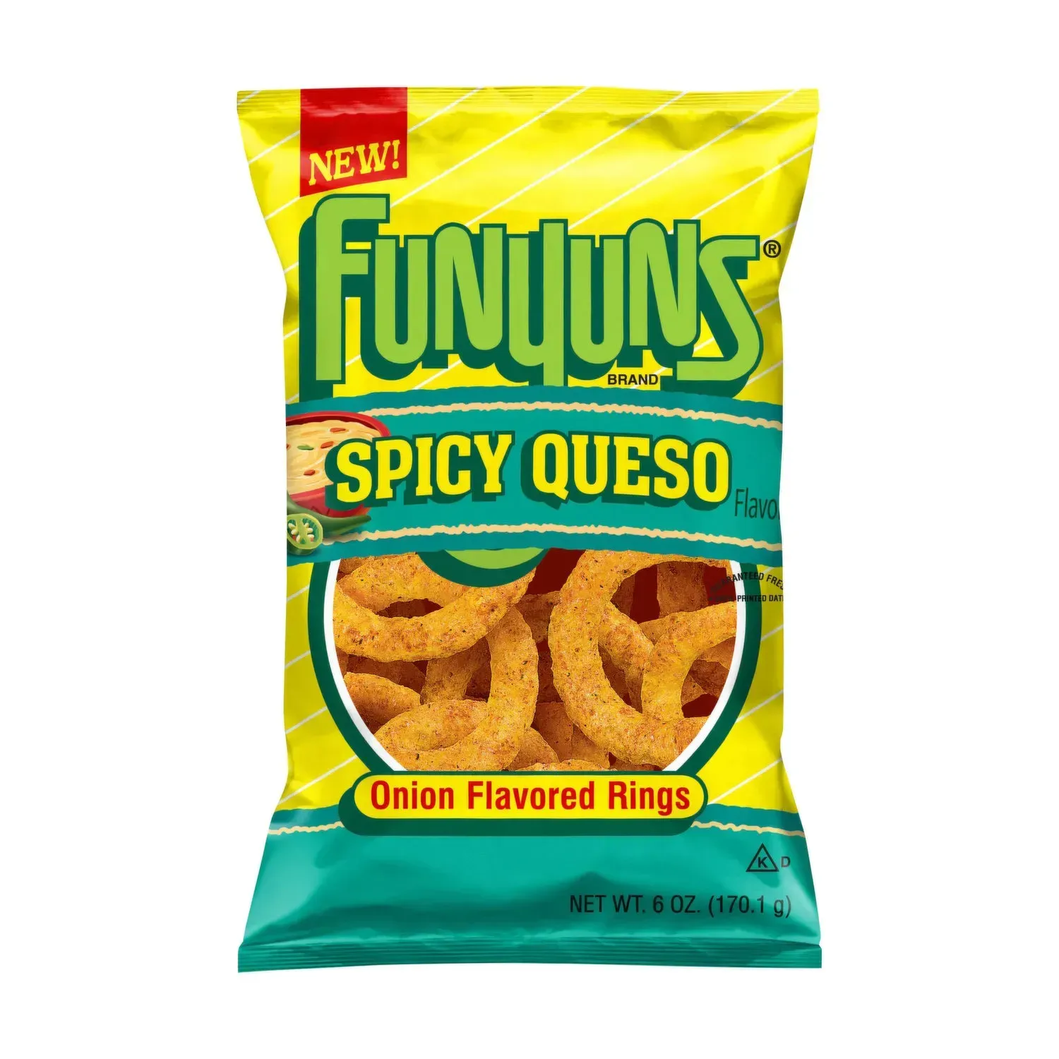 FUNYUNS ONION SPICE QUESO 170 GR.