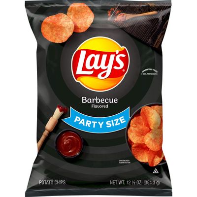 LAYS PARTY SIZE BBQ 354.3 GR.