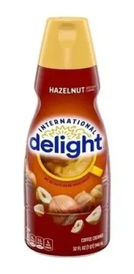 CREMORA DELIGHT HAZELNUT 946 ML.