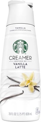 CREMORA STARBUCKS VANILLA LATTE 828 ML.