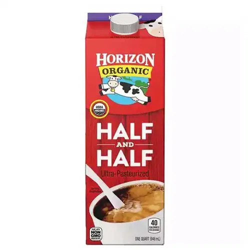 CREMA HORIZON HALF AND HALF ORGANIC 946 ML.