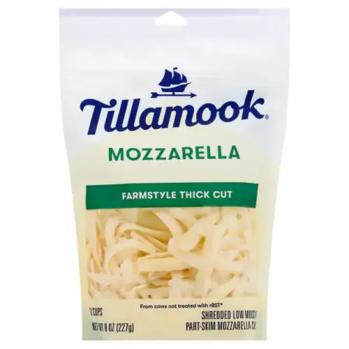 QUESO TILLAMOOK MOZZARELLA THICK CUT 227 GR.